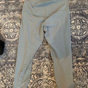 Align Lululemon leggings. Light blue